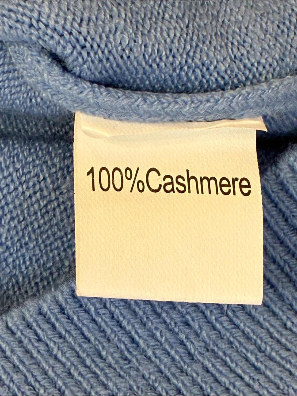 Polo Ralph Lauren Cashmere Polo Sweater Men’s Large Blue Soft Preppy Old Money
